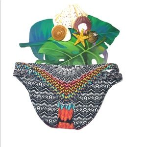 Feather Print swimwear Bikini Bottom🌴🌴🌴🌴🌴🌴🌴